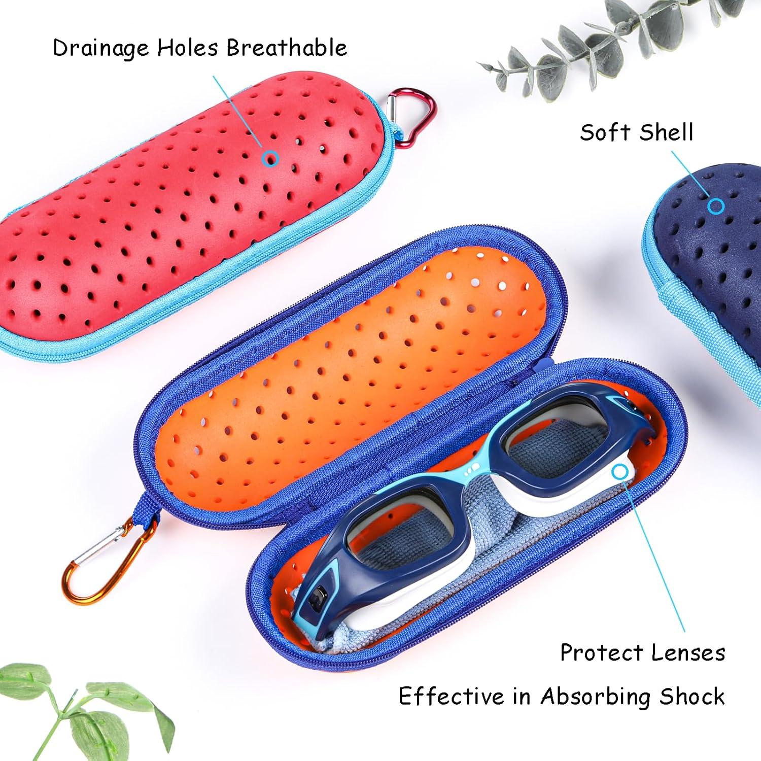 Estuche para Gafas de Natación Hawflu Sg3 Naranja EVA