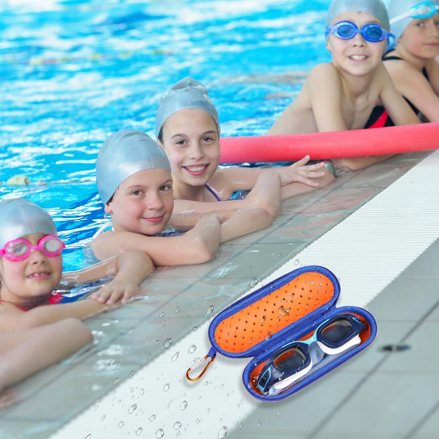 Estuche para Gafas de Natación Hawflu Sg3 Naranja EVA
