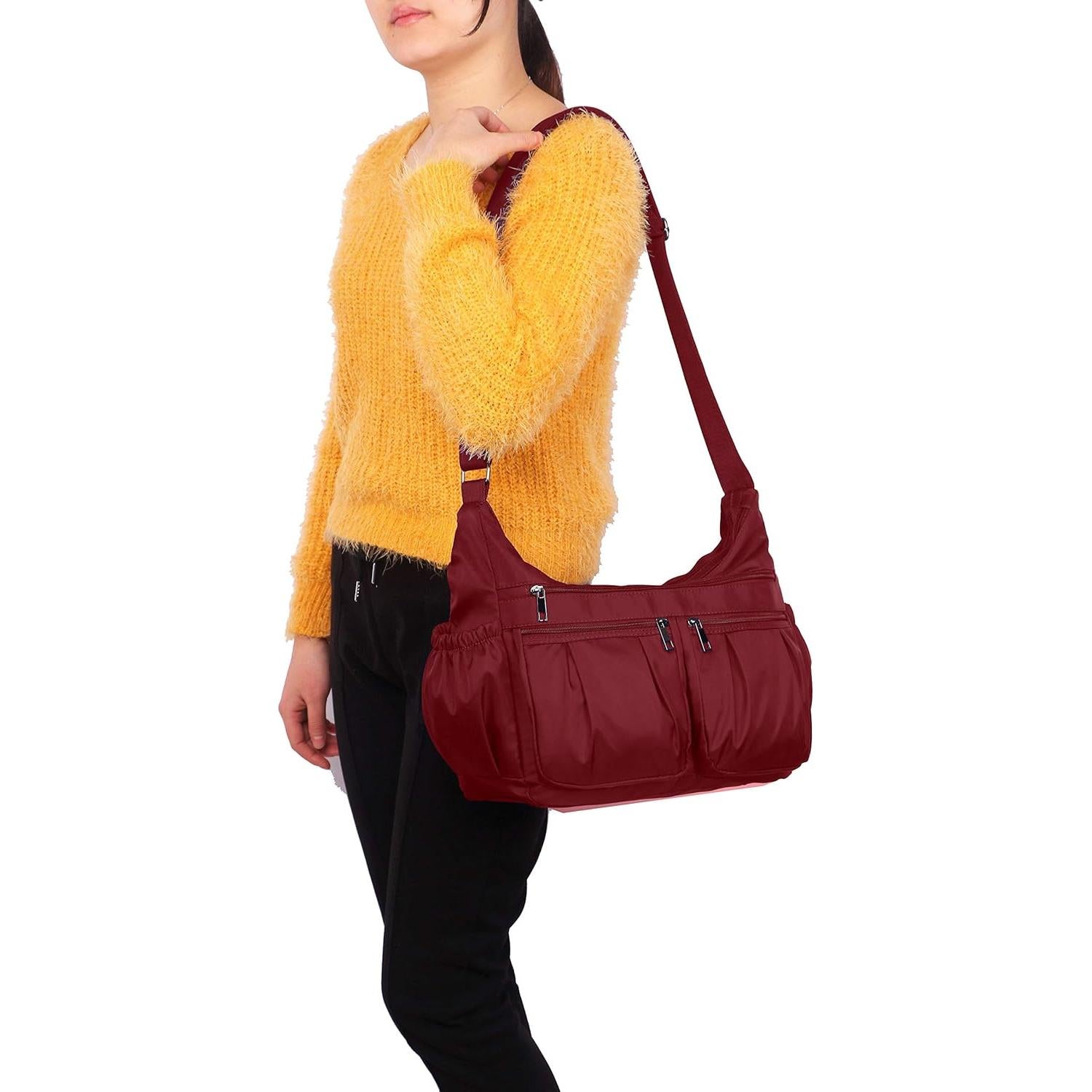 Bolsa Cruzada VOLGANIK ROCK para Mujeres, Ligera y Impermeable