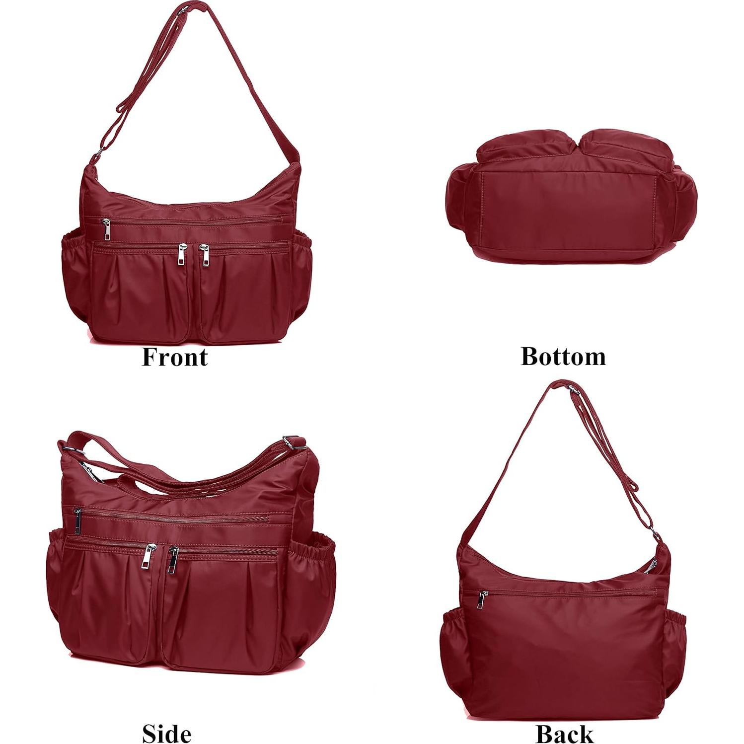 Bolsa Cruzada VOLGANIK ROCK para Mujeres, Ligera y Impermeable