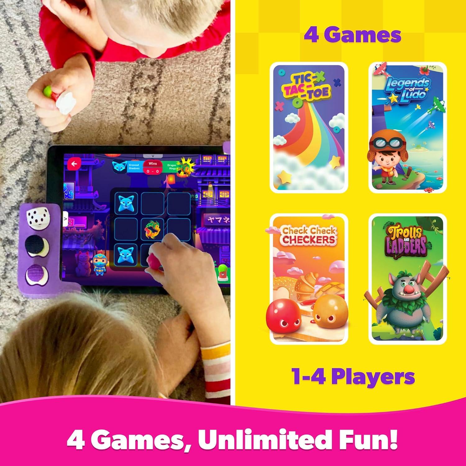 PlayShifu Tacto Classics - Juegos de Mesa Interactivos 1-4 Jugadores