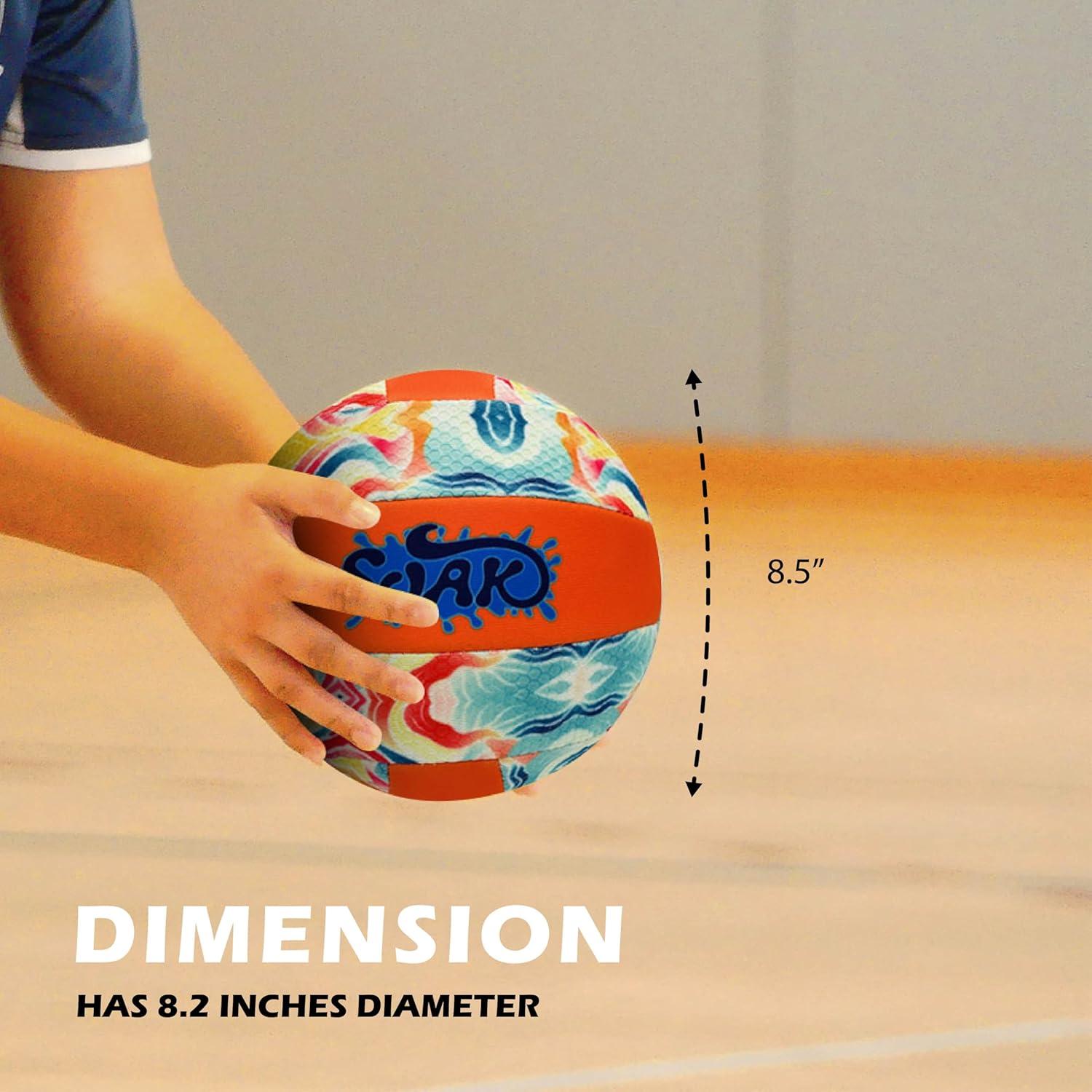 Pelota de Voleibol de Playa SOAK Tamaño 5 Neopreno Colorido