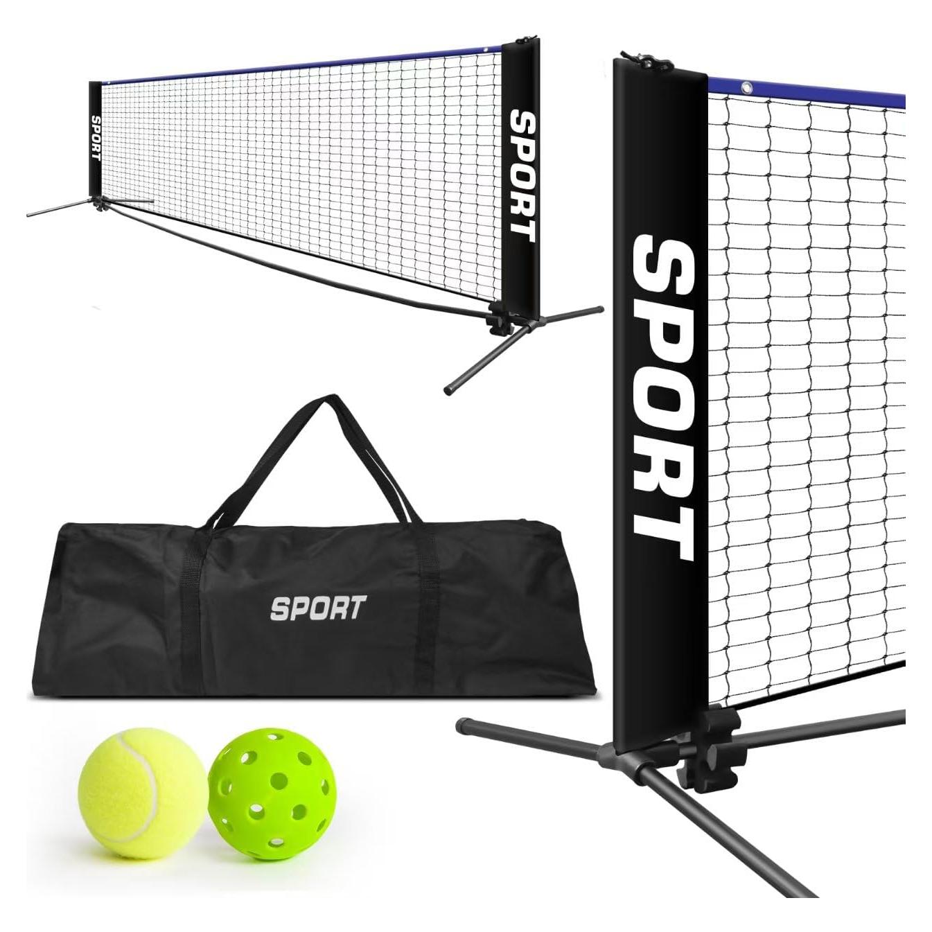 Set de Red Portátil JETOLAKQ para Pickleball y Voleibol