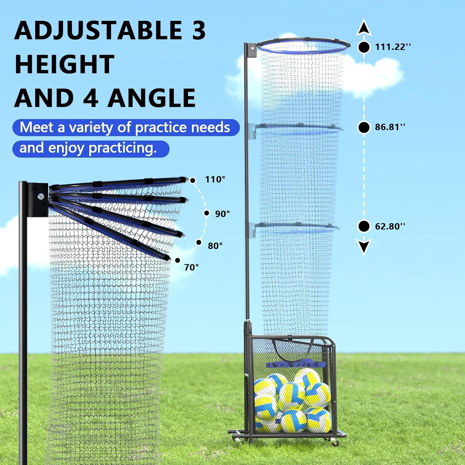 Red de Entrenamiento de Voleibol Creproly Ajustable 3 Alturas