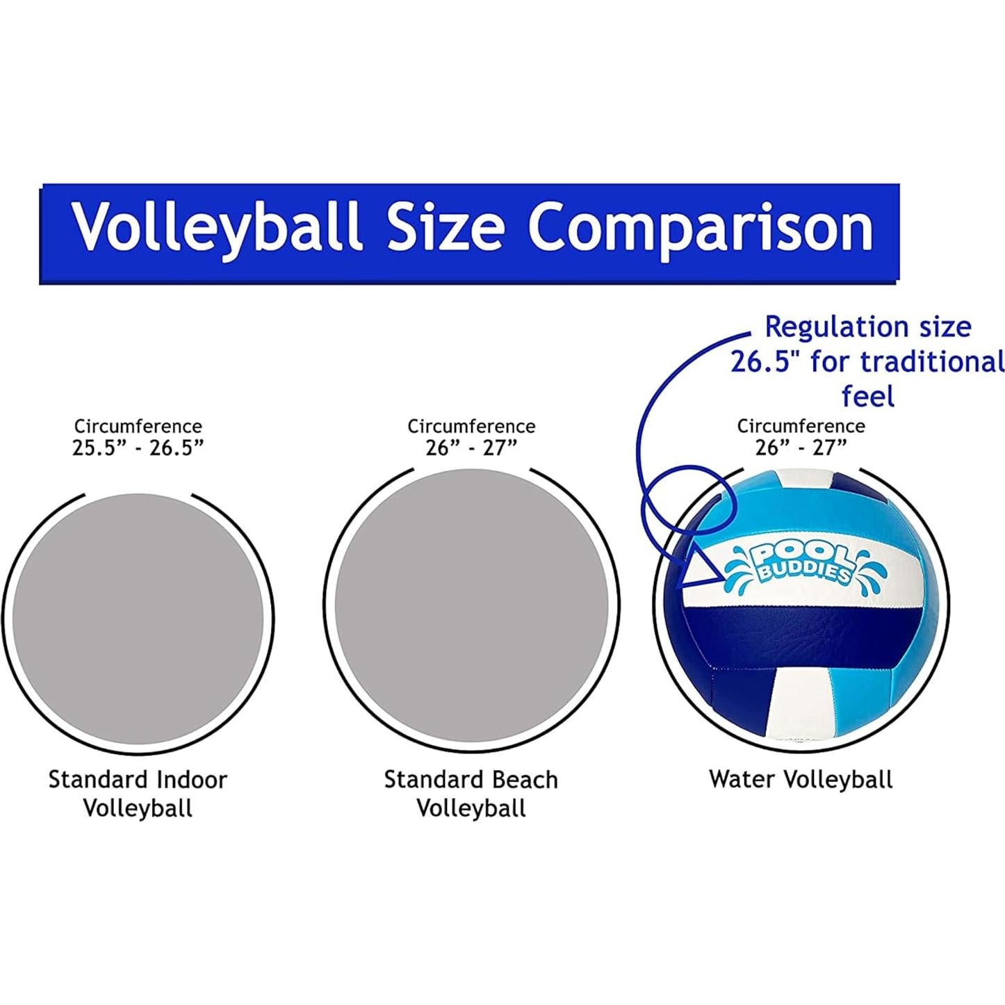 Pelota de Voleibol Acuático Botabee 67.3 cm Impermeable