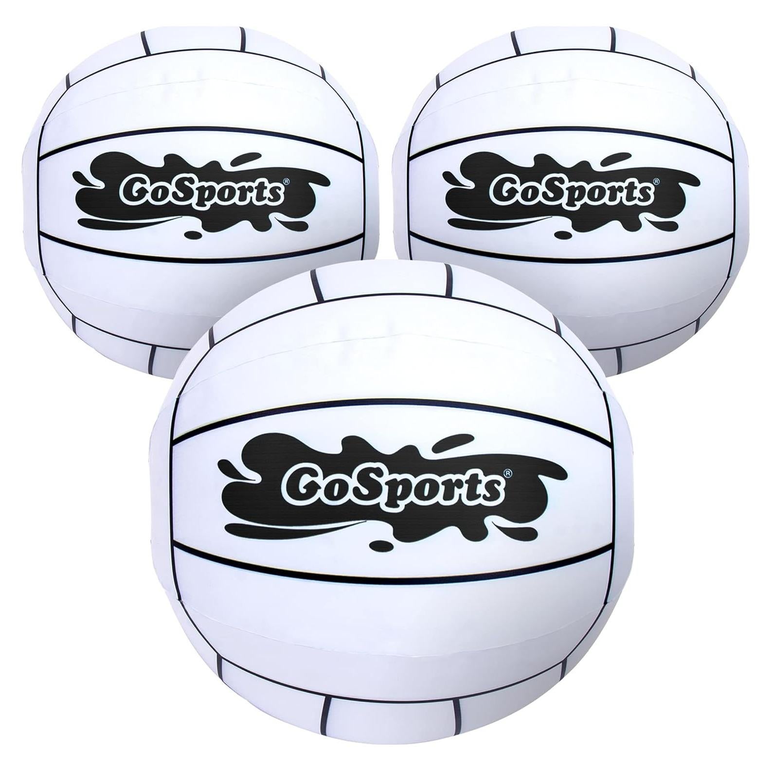Pelotas de Voleibol Inflables GoSports XL 30.48 cm - 3 Paquete
