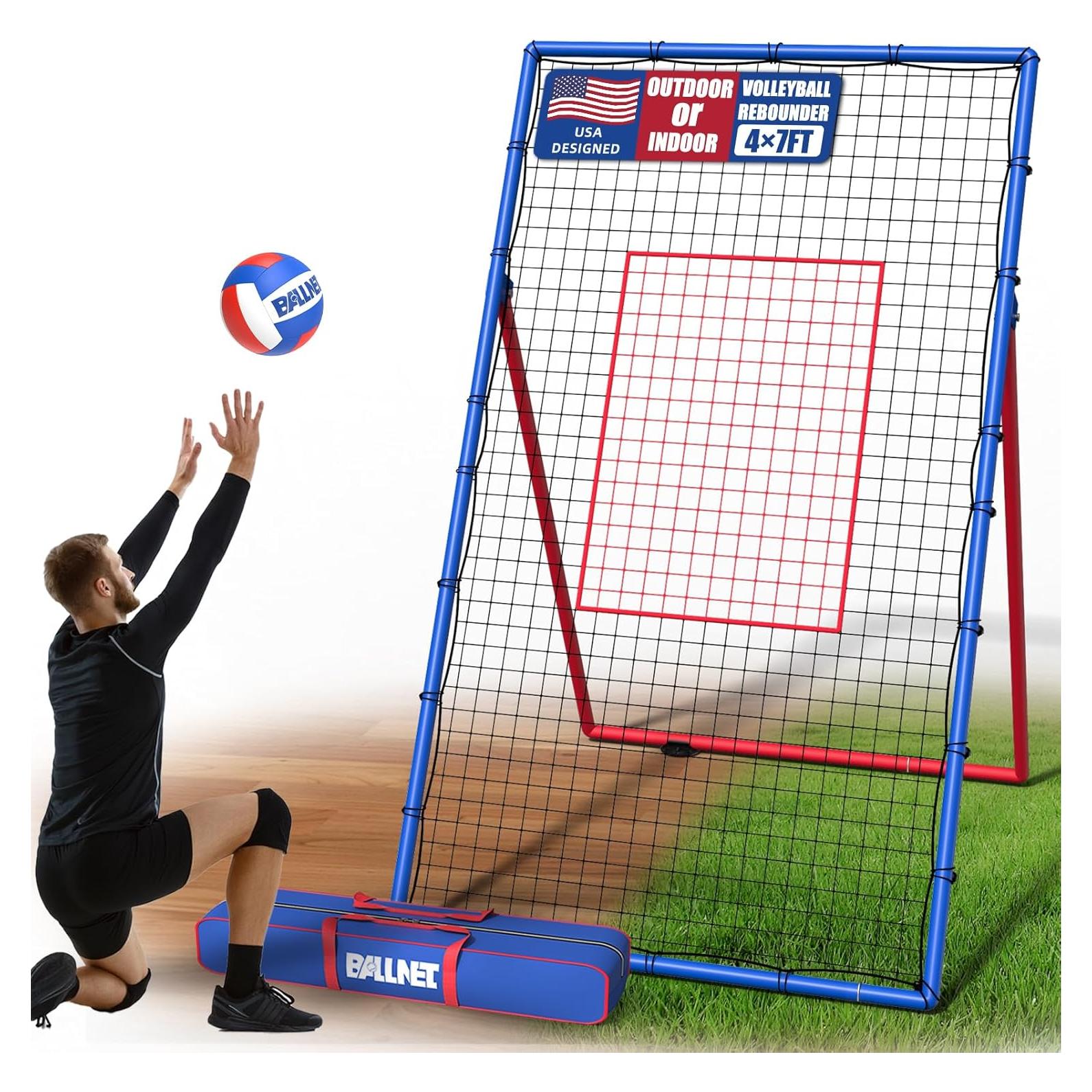 Red de Rebote de Voleibol BALLNET BNT001 2.13x1.22m Ajustable