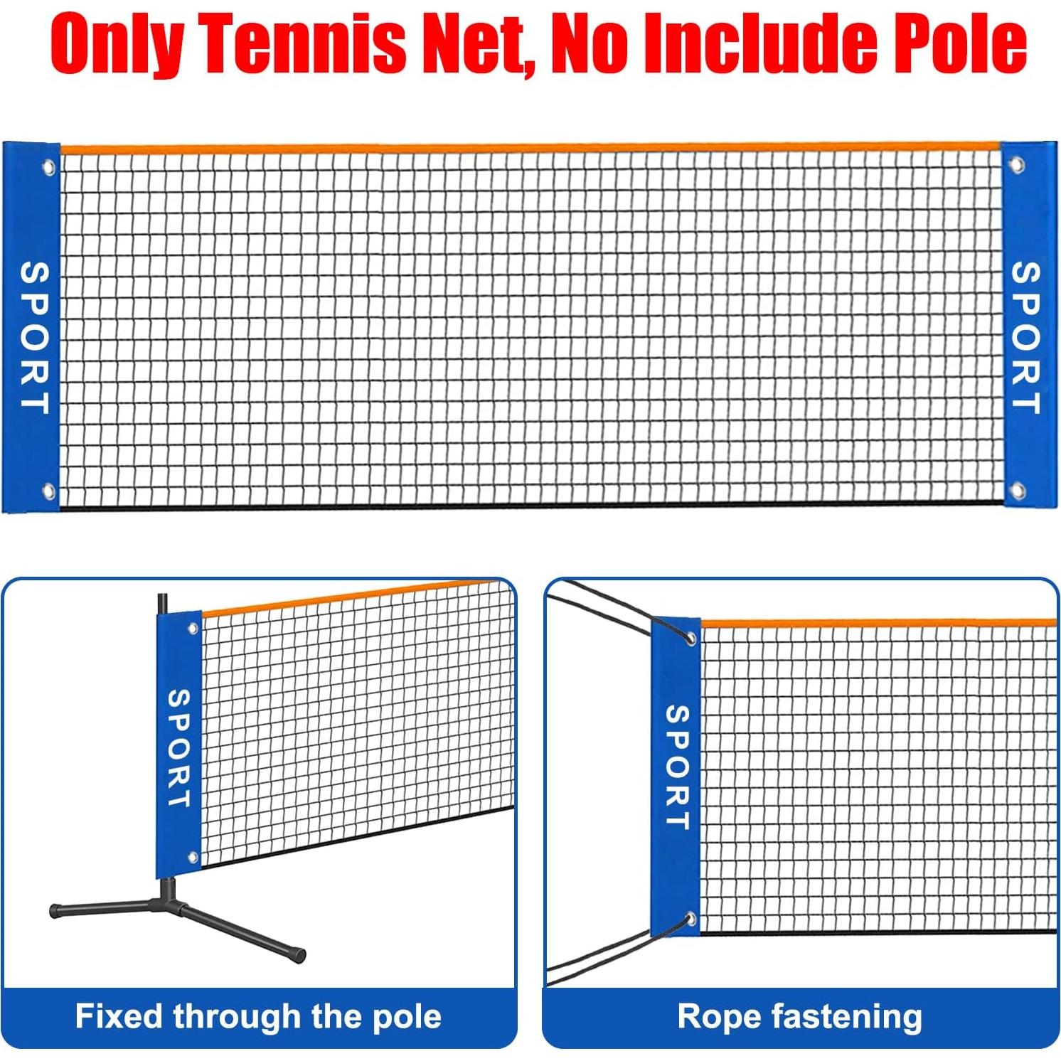 Red de Tenis de Fútbol Mini Portátil Eastgoing 3m Multifuncional
