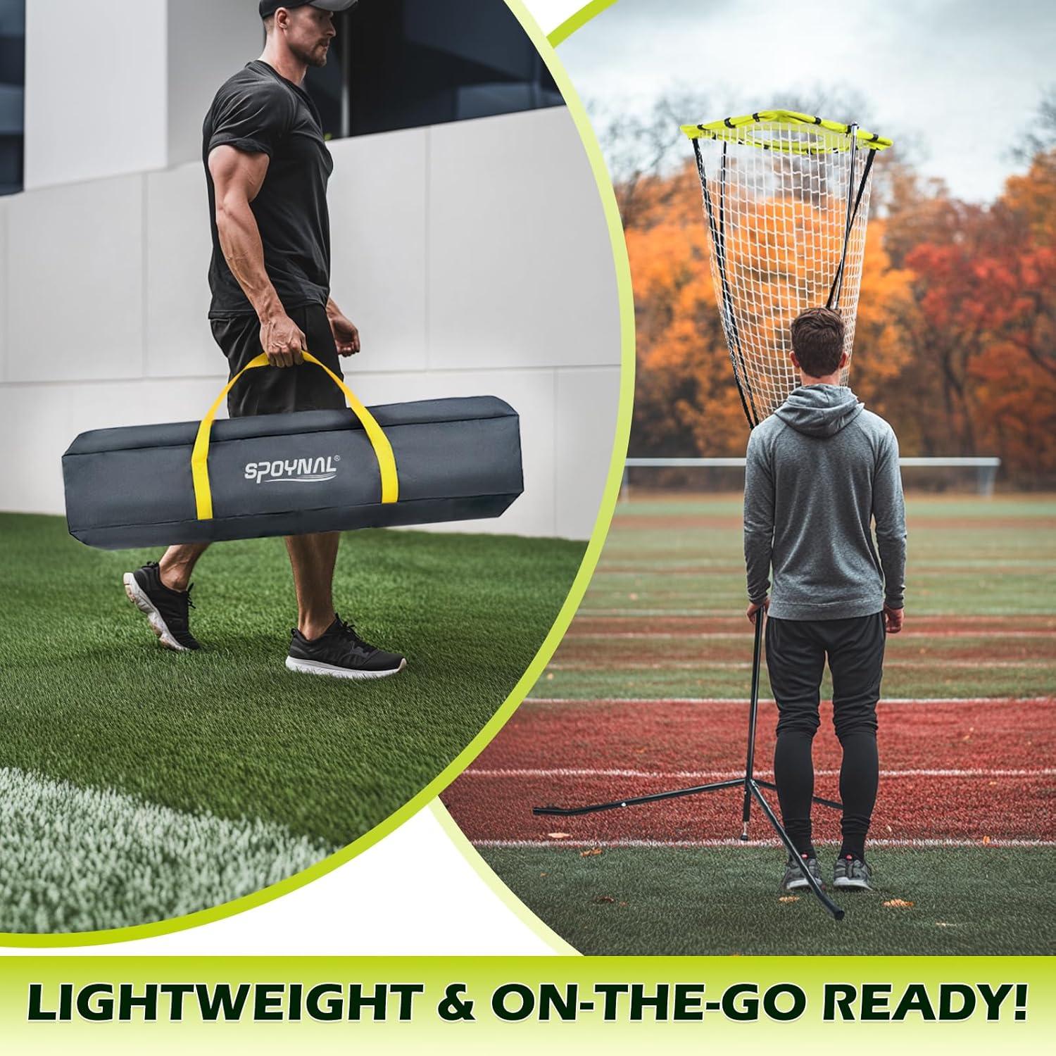 Red de Entrenamiento de Voleibol SPOYNAL Ajustable 2.29-3.20 m