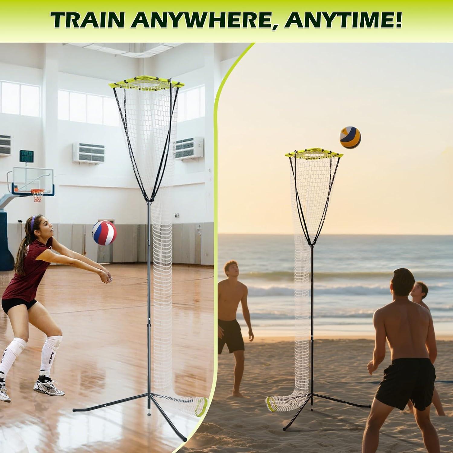 Red de Entrenamiento de Voleibol SPOYNAL Ajustable 2.29-3.20 m