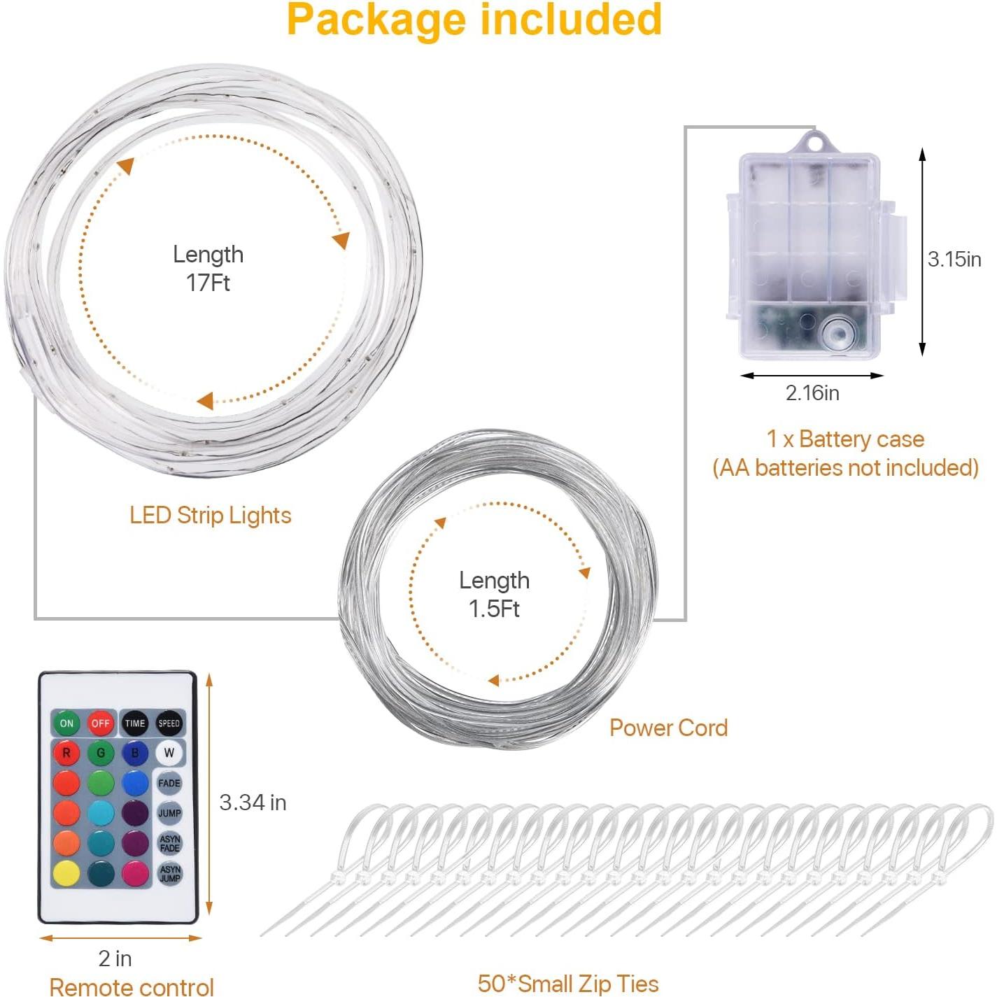 Luz LED para Red de Bádminton Eliteemo 5.18m Control Remoto