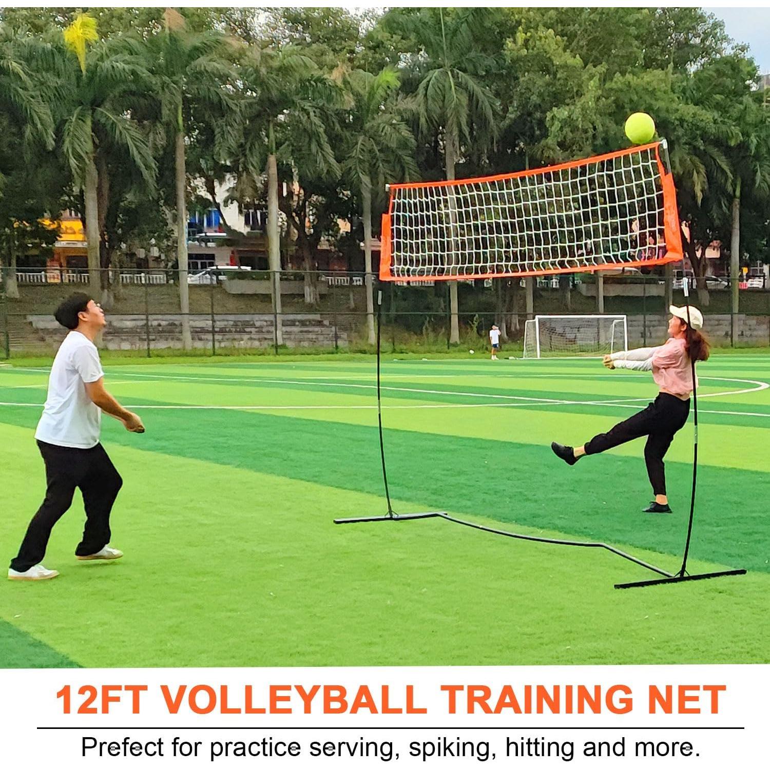 Red de Entrenamiento de Voleibol Portátil Zdgao 3.66m Ajustable