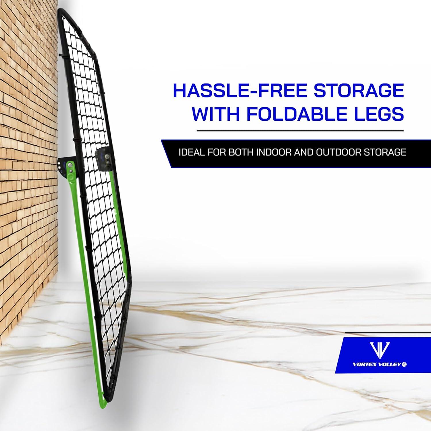 Red de Rebotador de Voleibol Vortex Volley 2.13x1.52m Ajustable
