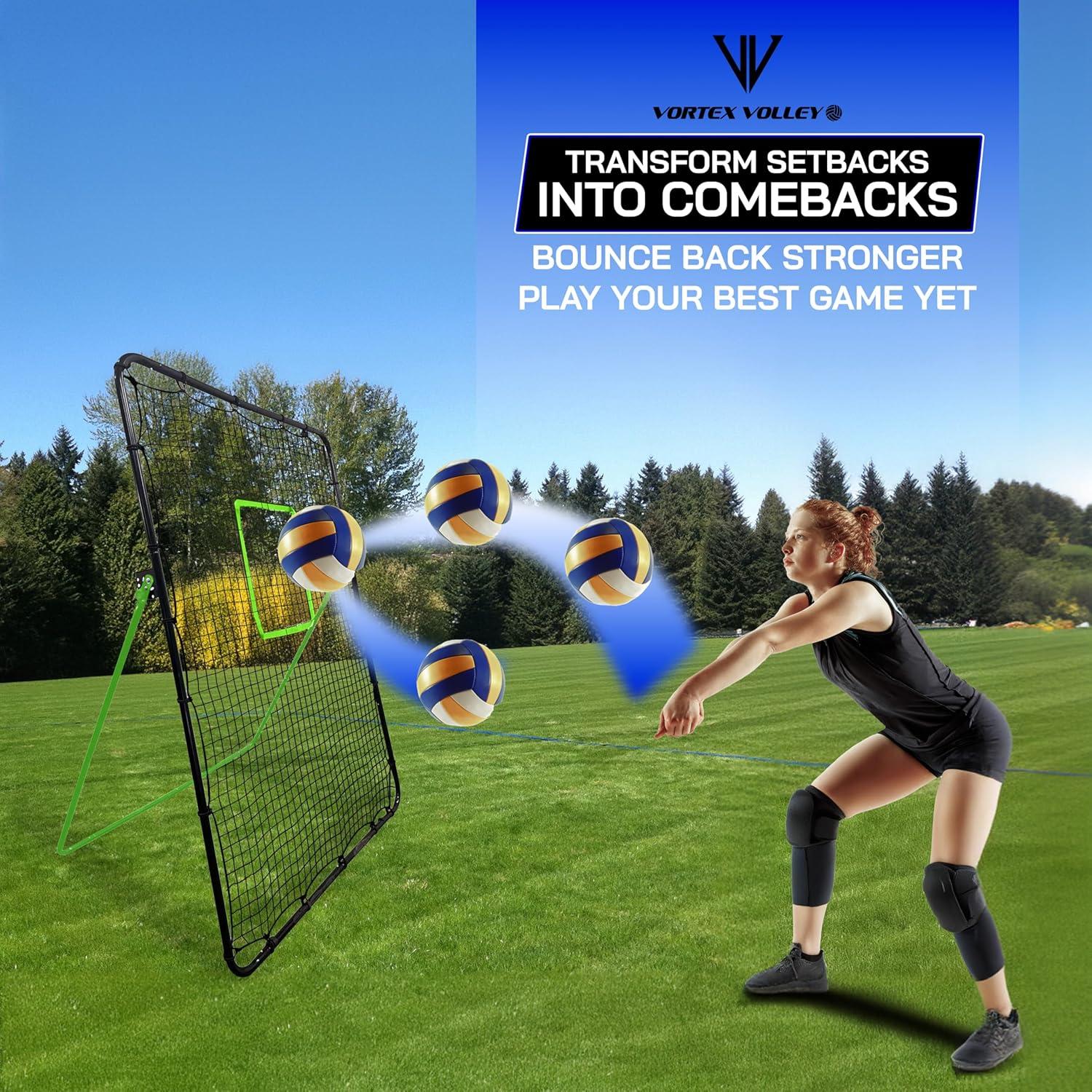 Red de Rebotador de Voleibol Vortex Volley 2.13x1.52m Ajustable