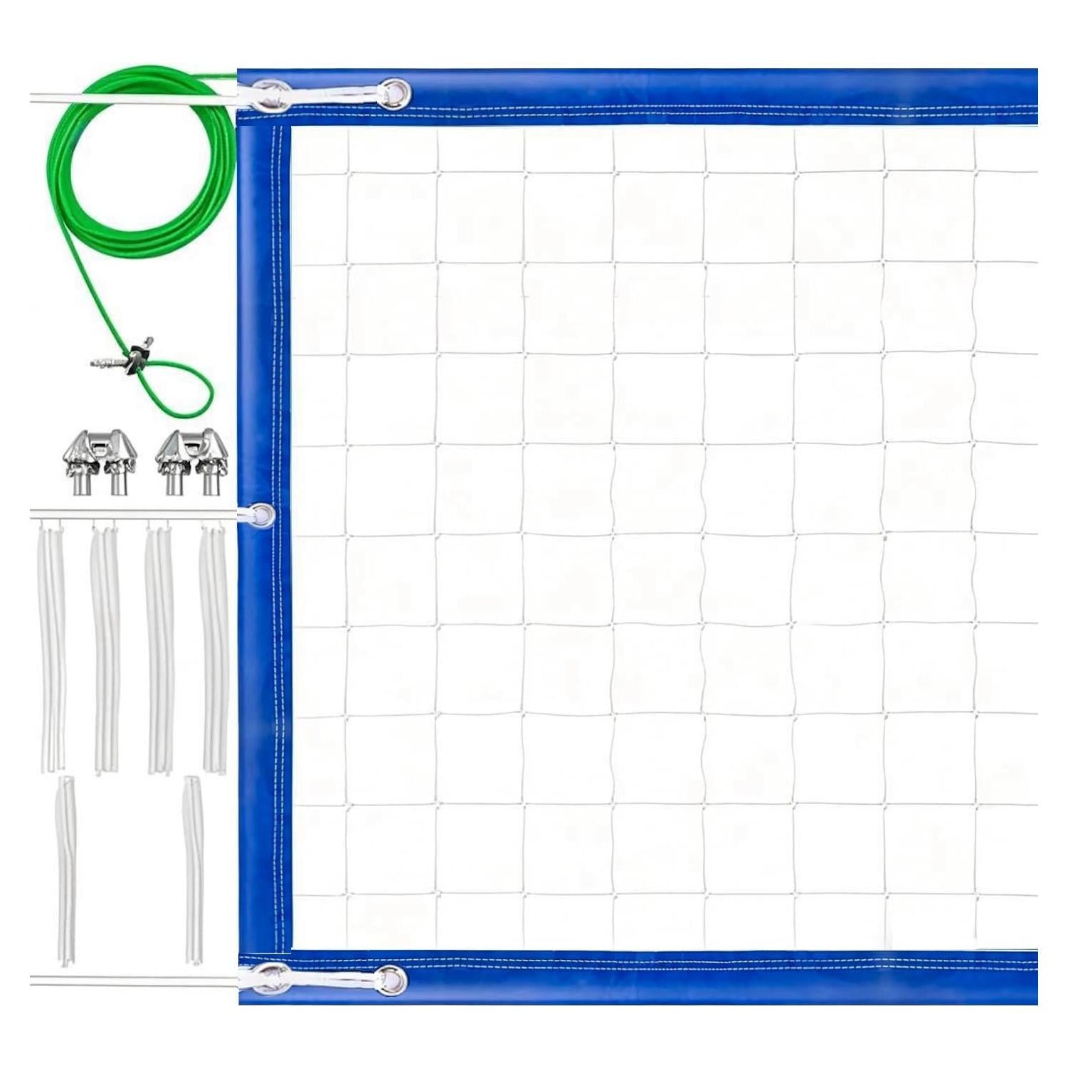 Red de Voleibol Profesional BeachSun 9.75x0.91m Resistente