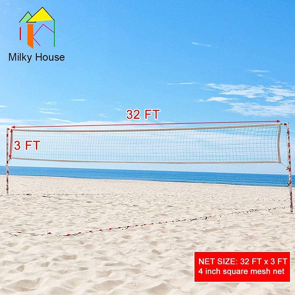 Red de Voleibol Profesional Milky House 9.75m x 0.91m