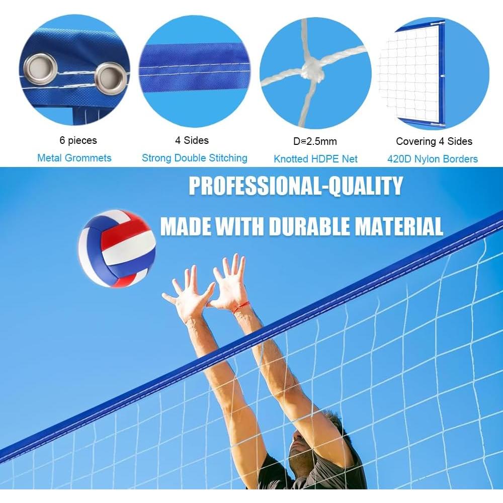 Red de Voleibol Profesional SINHOWANG 14m Resistente Exterior