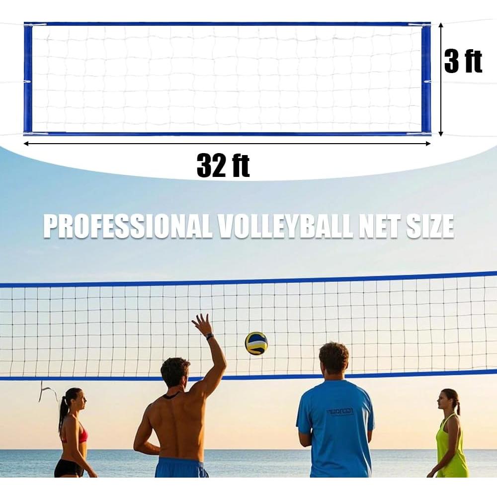 Red de Voleibol Profesional SINHOWANG 14m Resistente Exterior