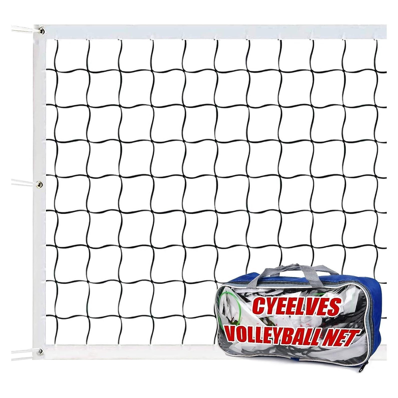 Red de Voleibol Portátil Cyeelves 9.75x0.91m Alta Resistencia