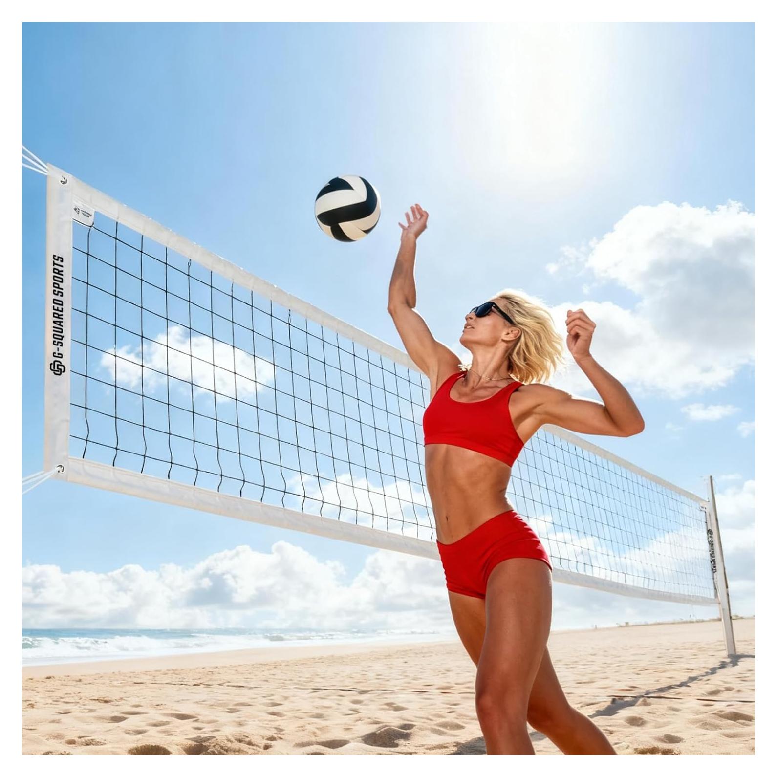 Red de Voleibol Profesional G-SQAURED 9.75x0.91m Multiuso