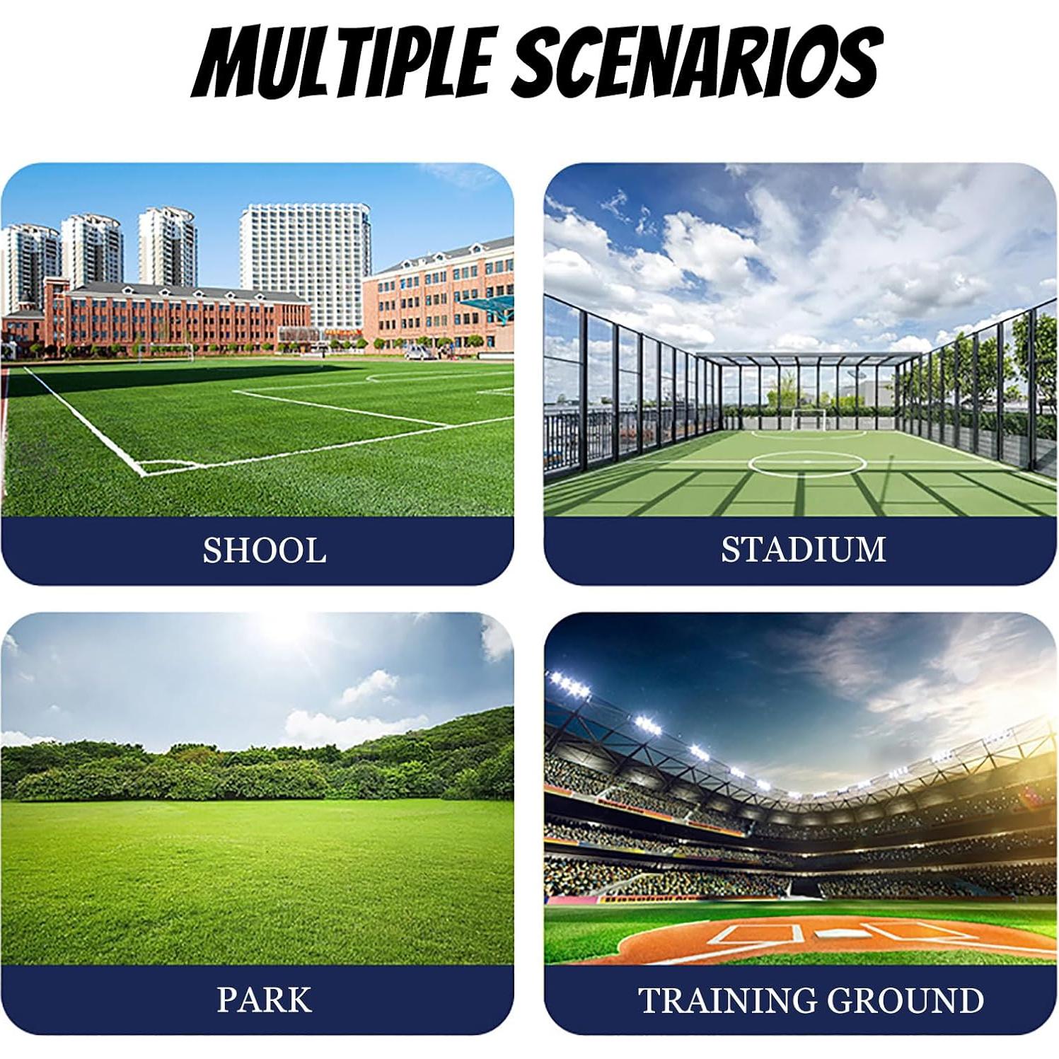 Paquete de 2 Redes de Voleibol ALALAL 9.75x0.91m para Exterior