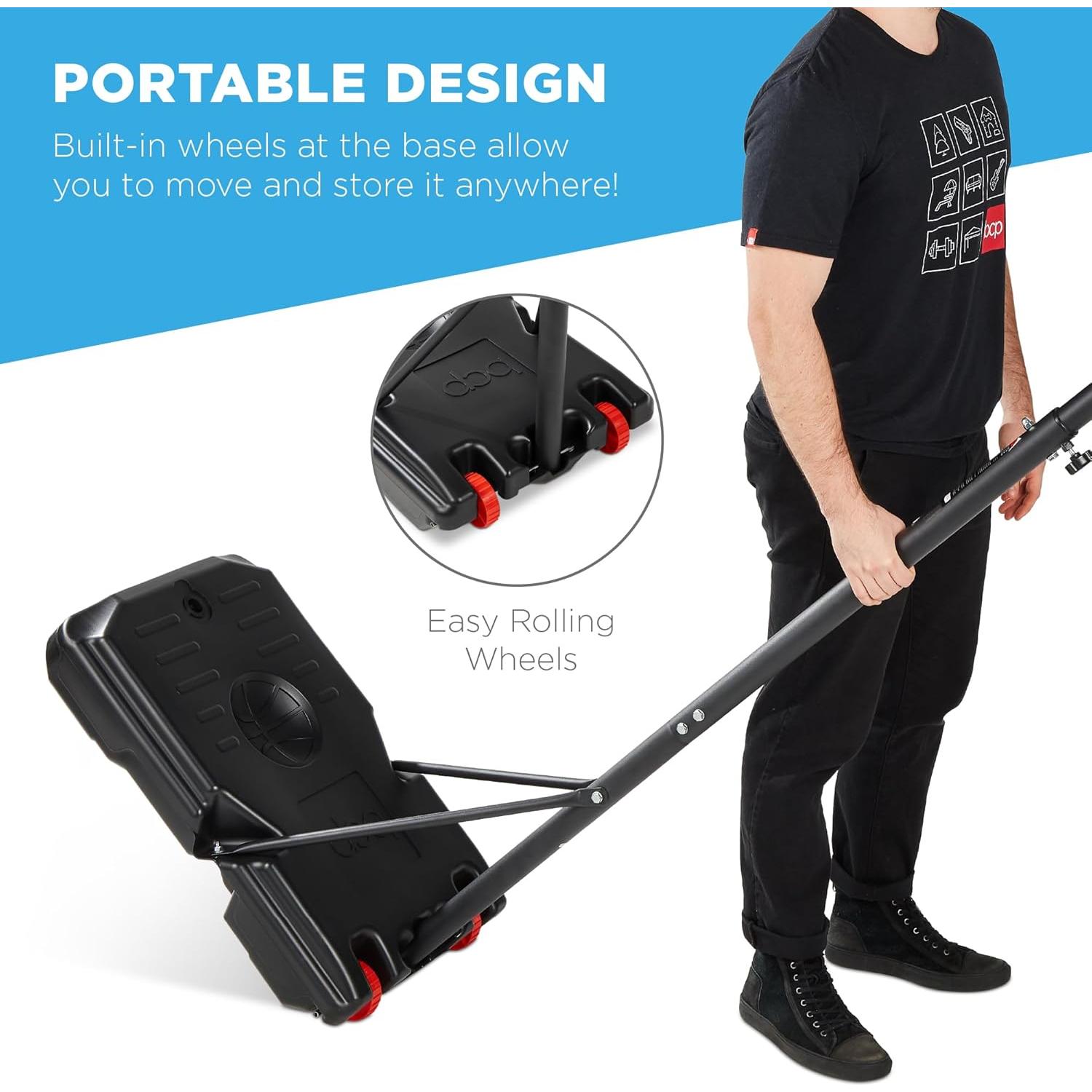 Aro de Baloncesto Ajustable Mejor Opción 179-209cm Niños