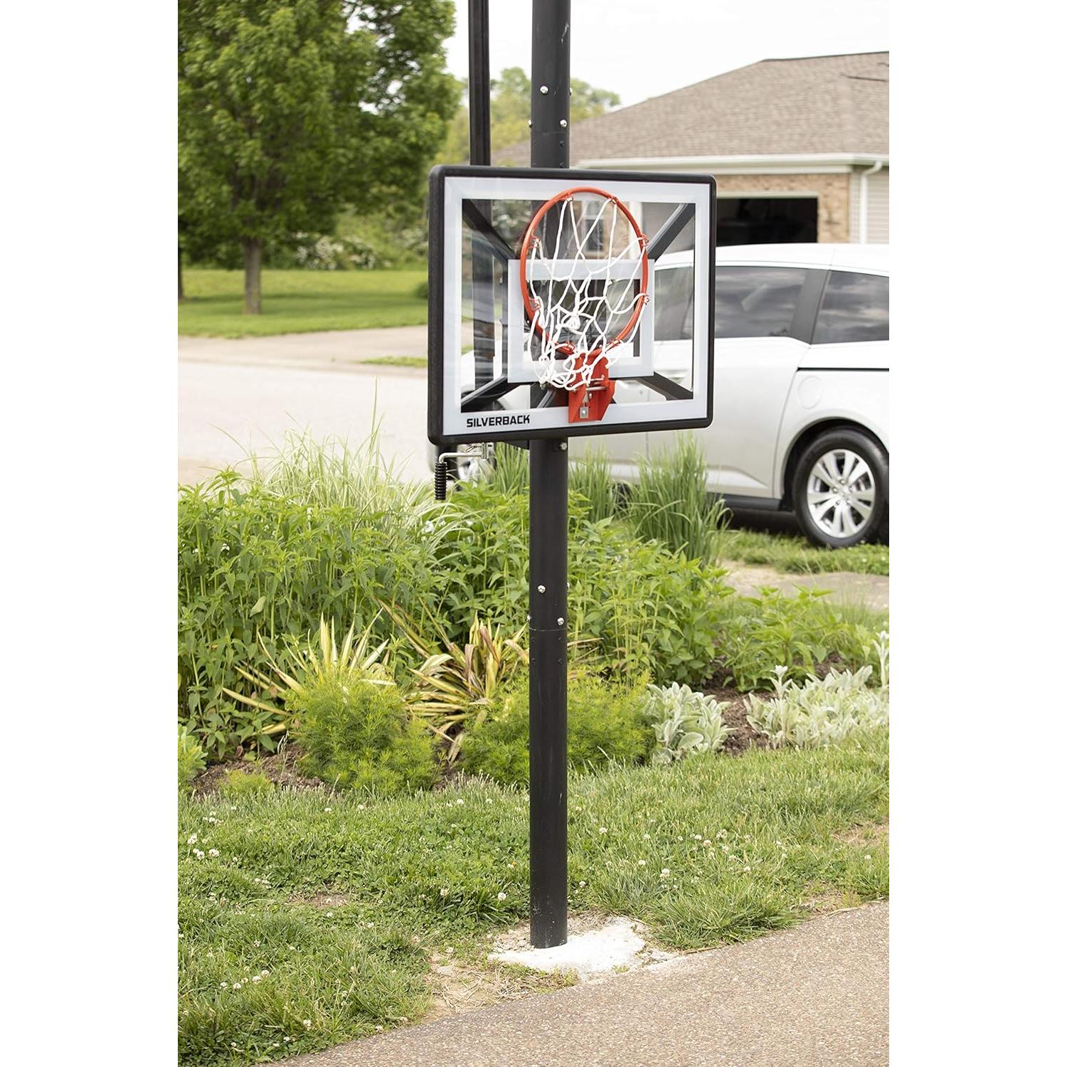 Aro de Baloncesto Junior Silverback 83.82x59.69cm Negro