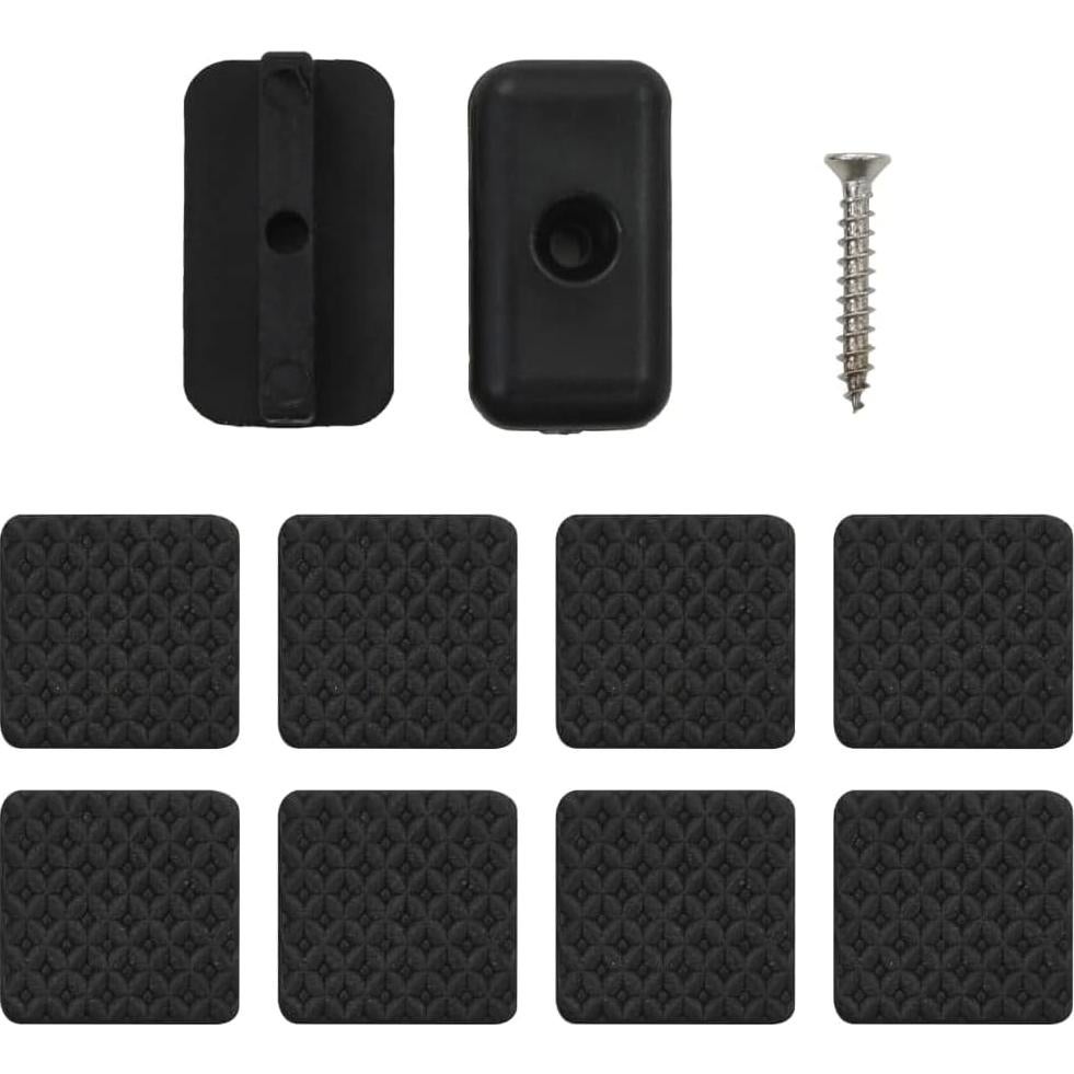 Elemento de Piso WPC vidaXL 101x63cm Antideslizante Gris