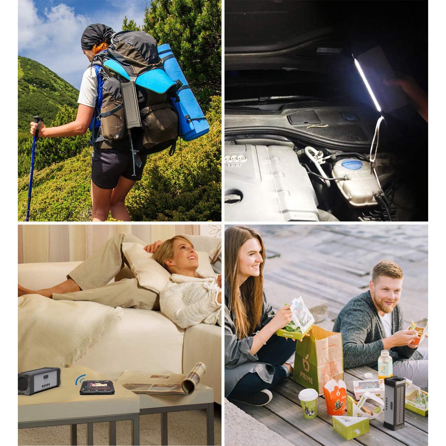 Altavoz Bluetooth Solar ABFOCE ES-T68 20W IPX7 Impermeable