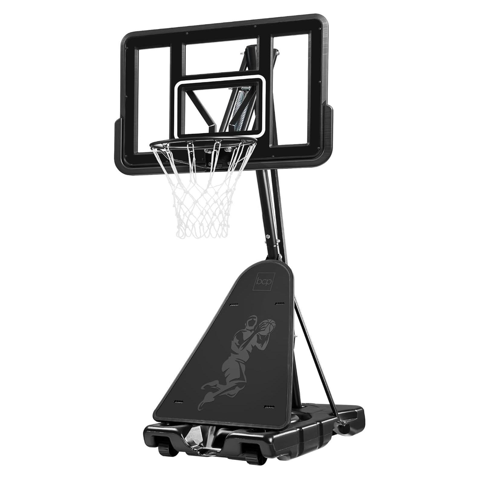 Aro de Baloncesto Ajustable Mejor Opción 4.4-10 pies con Tablero