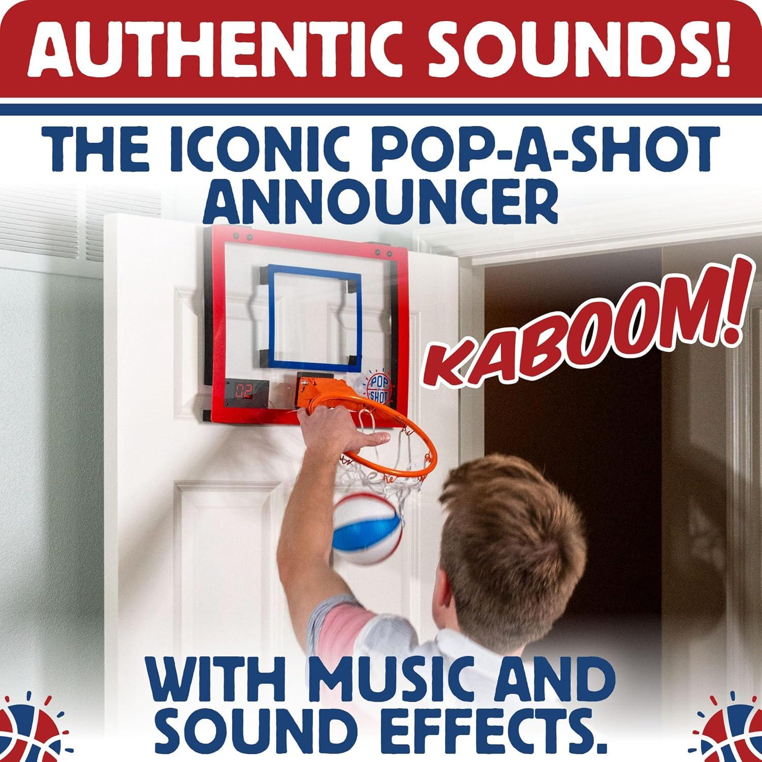 Aro de Baloncesto Mini Pop-A-Shot Super Slam 25.4cm Naranja