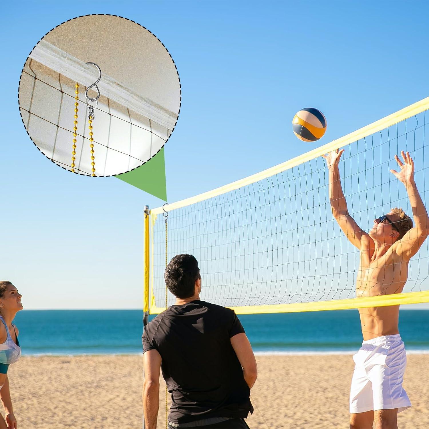 Cadenas de Altura para Red de Voleibol TOYMIS 2.5m 2 Piezas