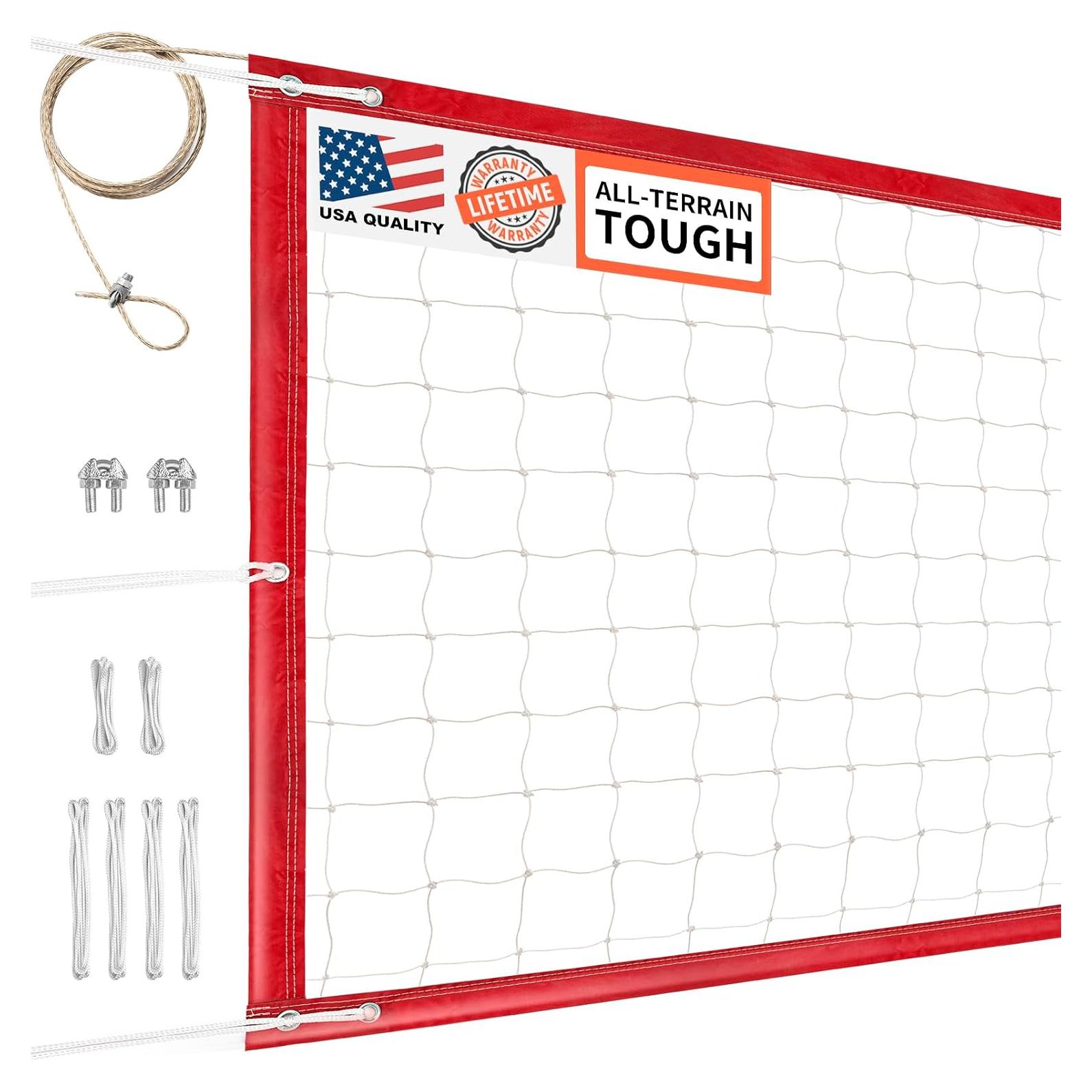 Red de Voleibol DDVLG YK-VN-RED-32X3-HS-A 32x3ft Exterior