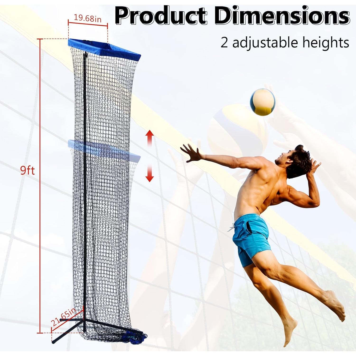 Red de Entrenamiento de Voleibol Creproly Ajustable 2.74m