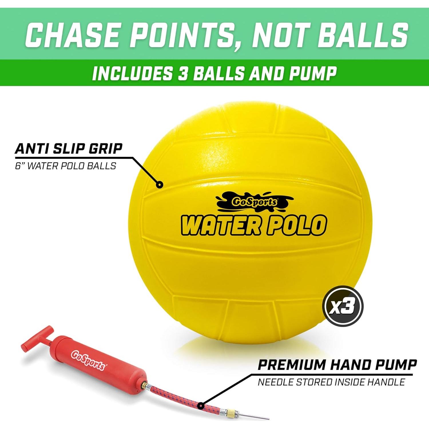 Juego de Polo Acuático Flotante GoSports - 1.22m x 0.61m