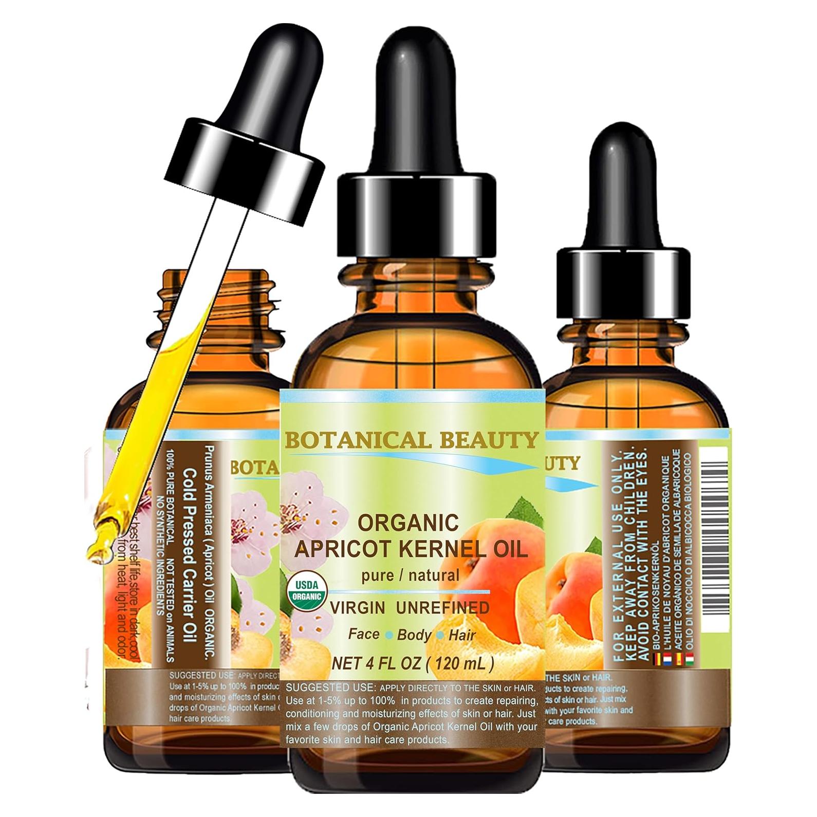 Aceite de Hueso de Albaricoque Orgánico 120 ml Belleza Botánica