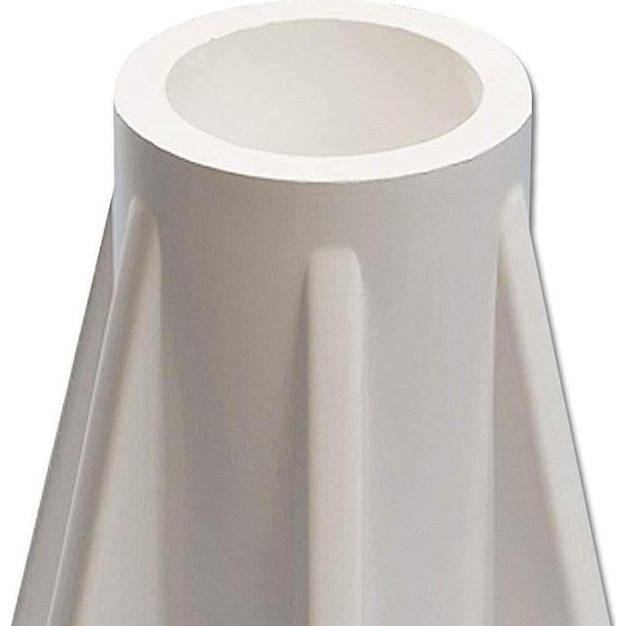 Base de Montaje de Polímero Saftron para Barandillas de Piscina - 4 Unidades