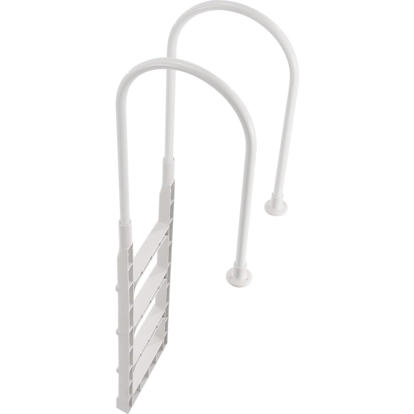 Escalera de Piscina VEVOR 4 Peldaños Doble Pasamanos 136 kg