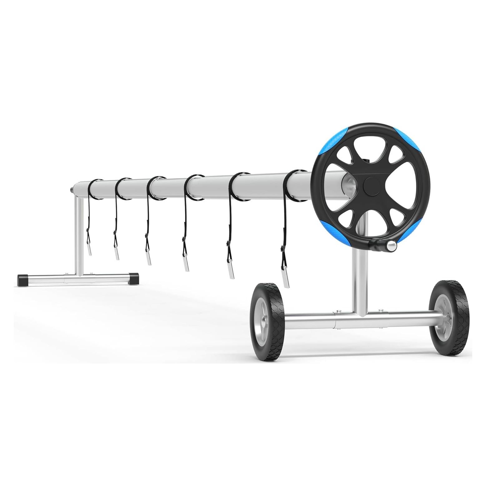 Carrete Cubierta Piscina Aluminio GarveeTech 4.27m Ajustable