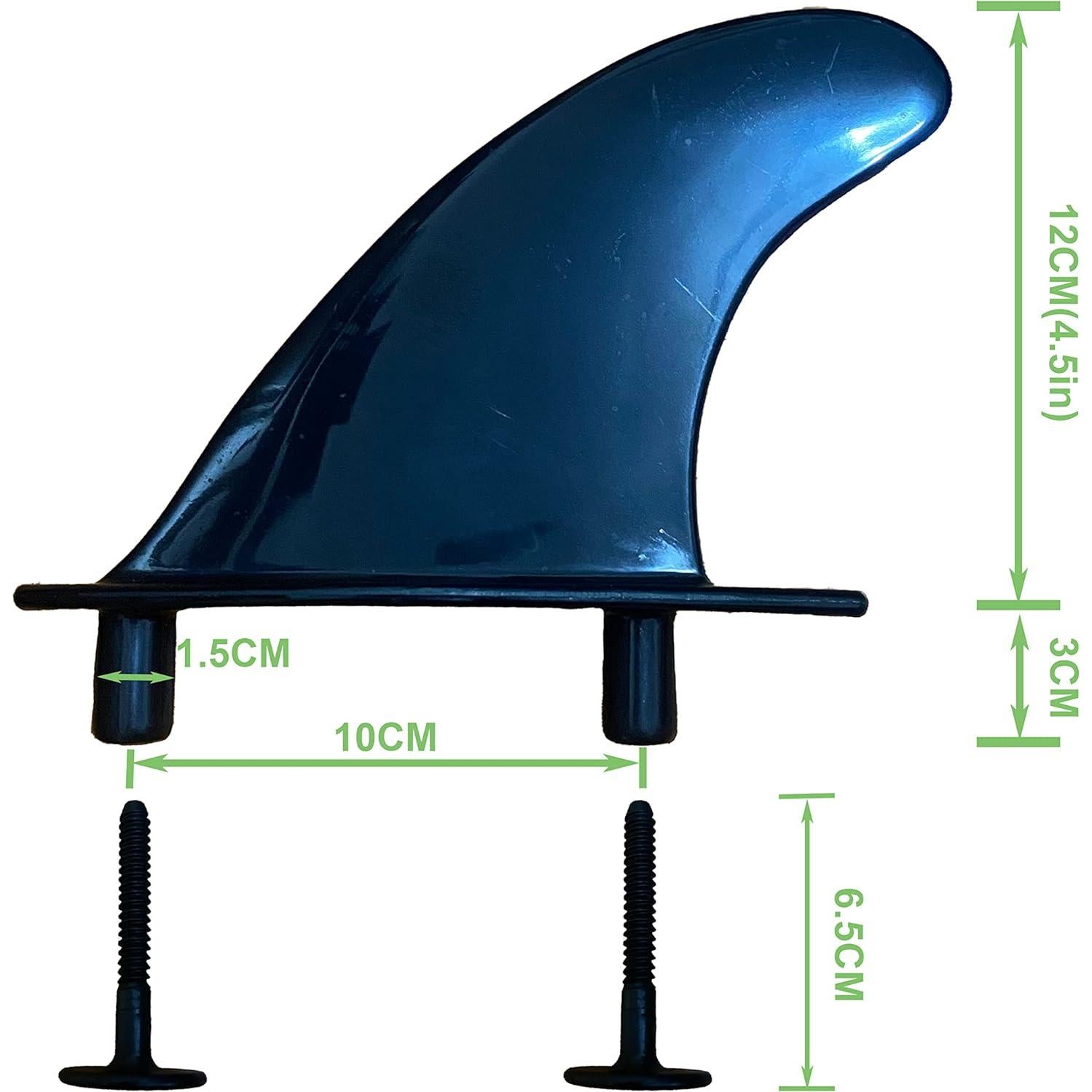 Juego de 3 Aletas de Surf Bohally 11.4 cm Adaptables