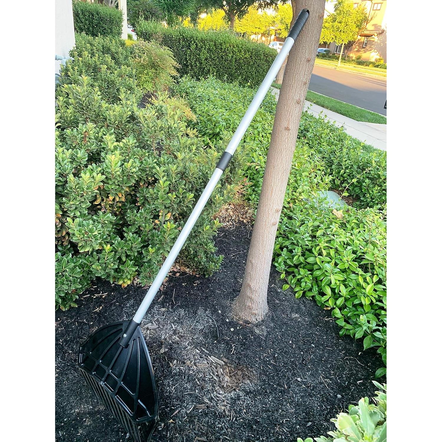 Rastrillo de Jardinería 3-en-1 MLTOOLS R8279-EXT Extensible 101-152 cm