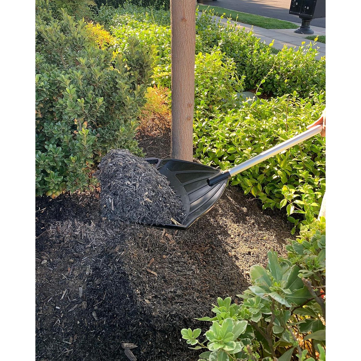 Rastrillo de Jardinería 3-en-1 MLTOOLS R8279-EXT Extensible 101-152 cm