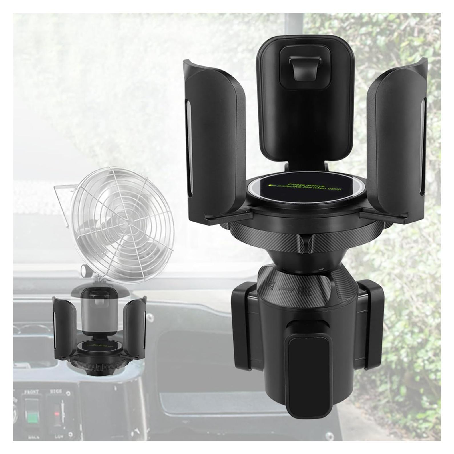 Soporte de Calentador de Carro de Golf Roykaw Universal Ajustable