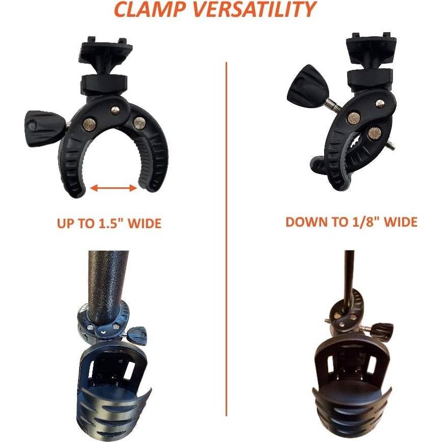 Soporte para Botella Crescendo CR-25 - Ajustable y Robusto