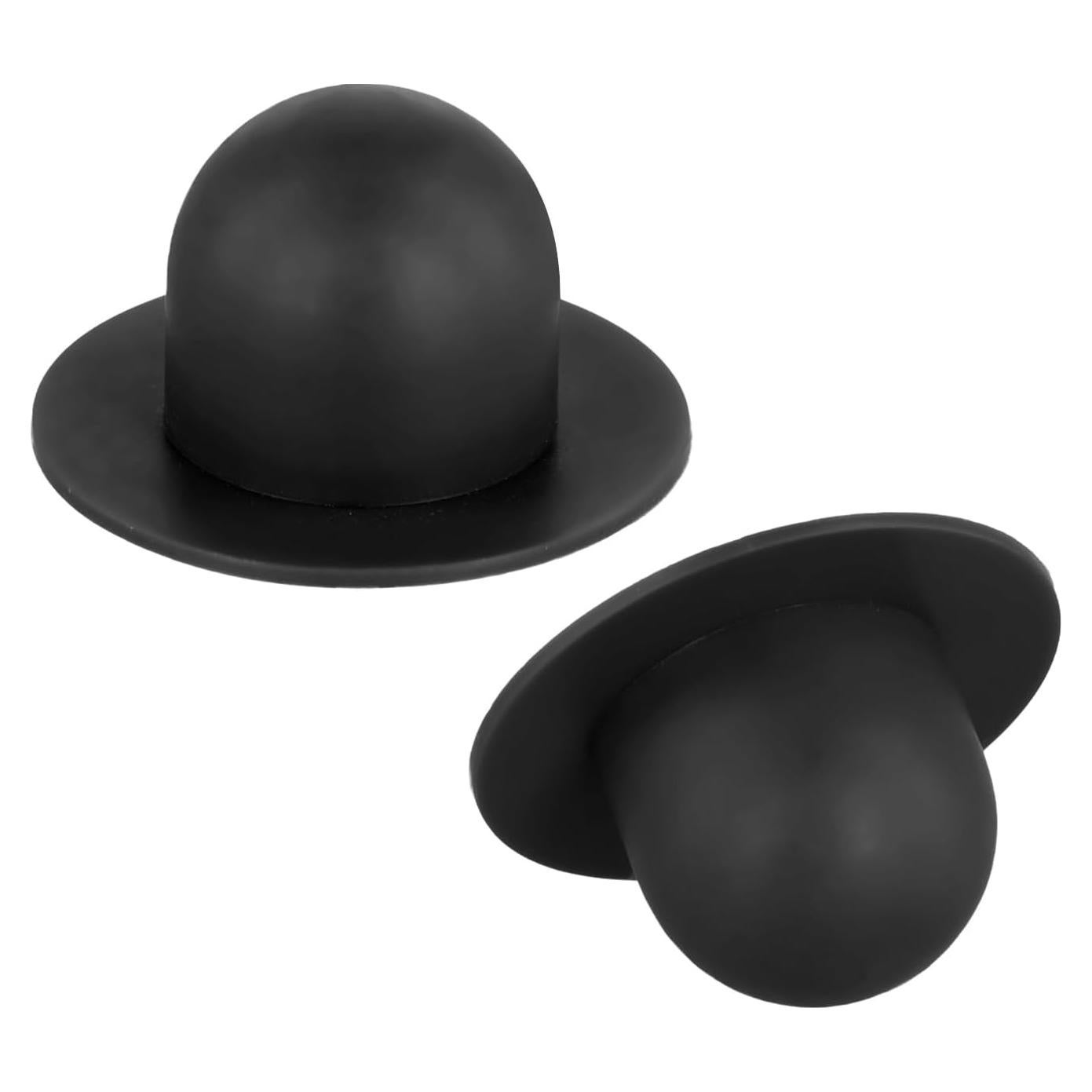 2 Tapones de Reemplazo para Piscina Intex y Coleman PVC Negro