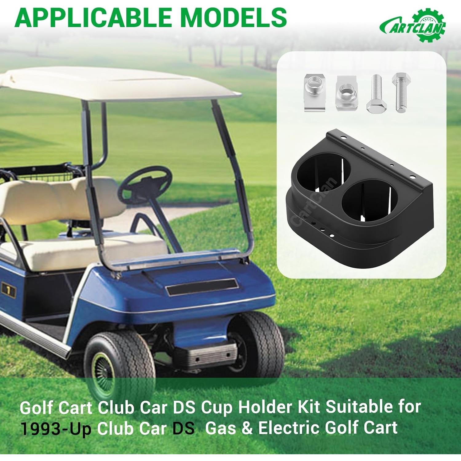 Soporte para Tazas CartClan Club Car DS 1993+ ABS Durable