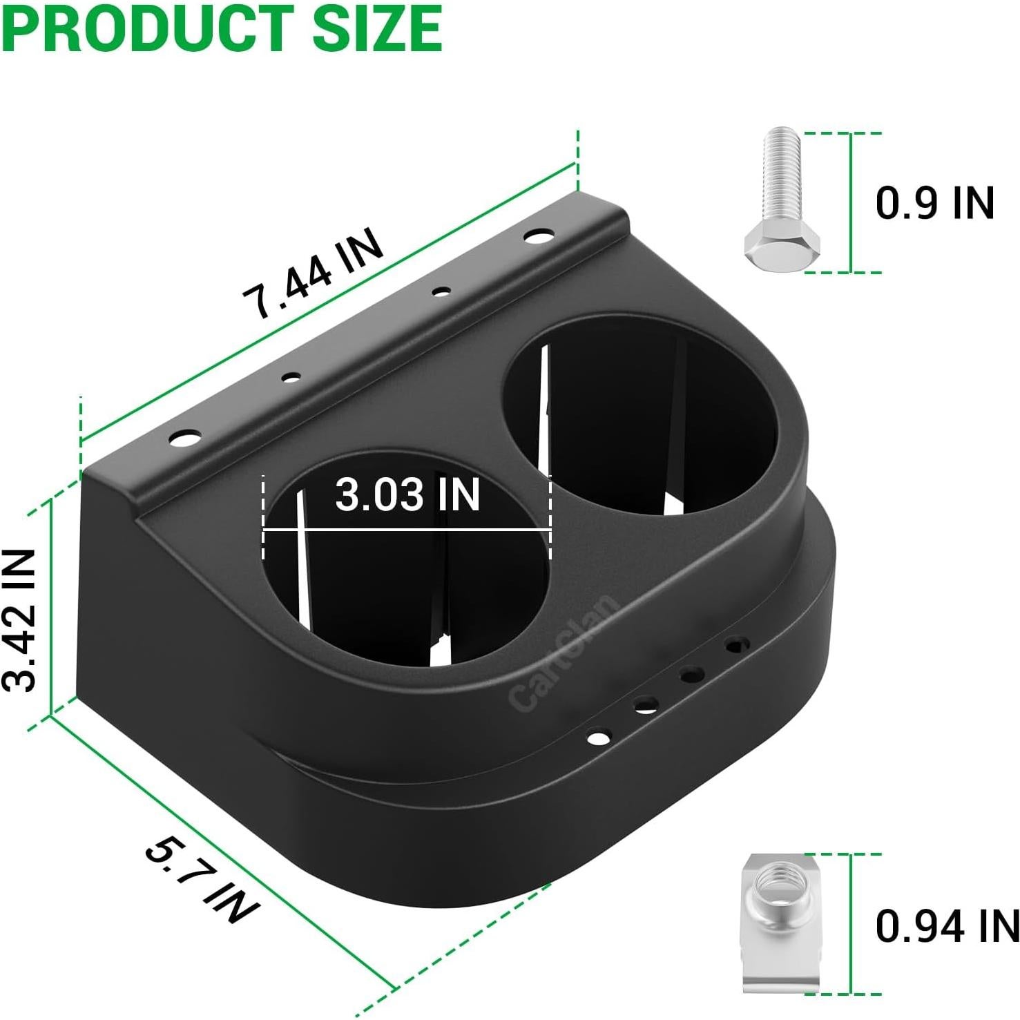 Soporte para Tazas CartClan Club Car DS 1993+ ABS Durable