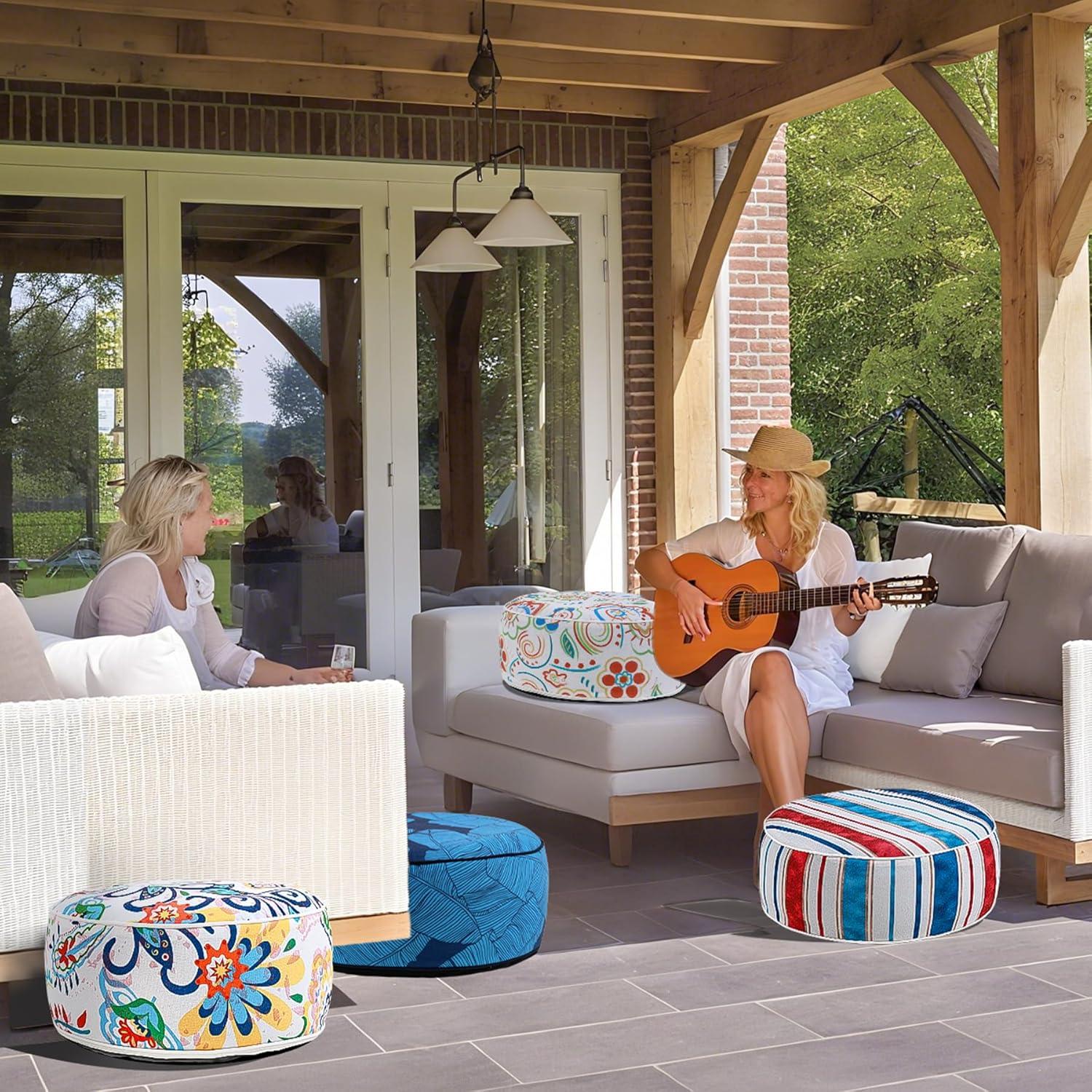 Puff Inflable UPWELL Impermeable para Exterior 20x50.8cm