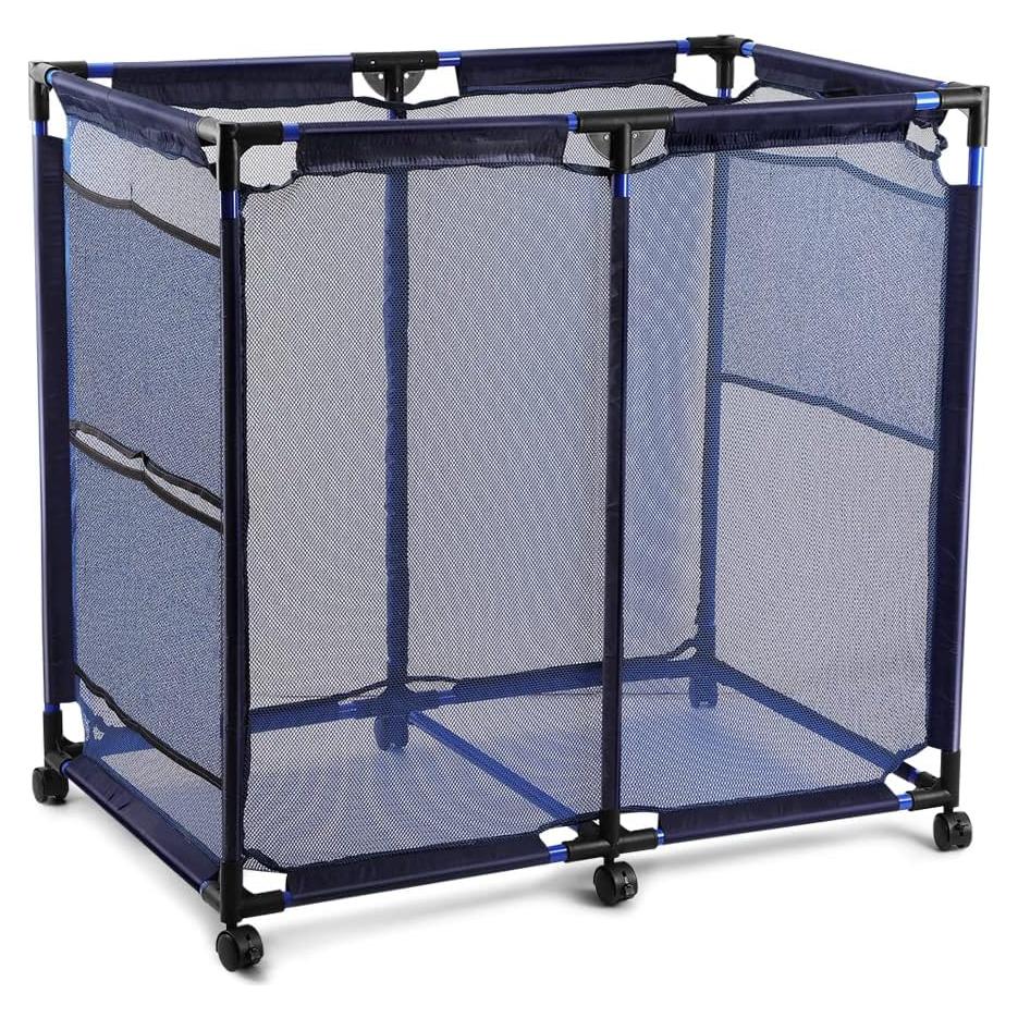 Carro de Almacenamiento para Piscina Cosaving 94x64x91cm Azul