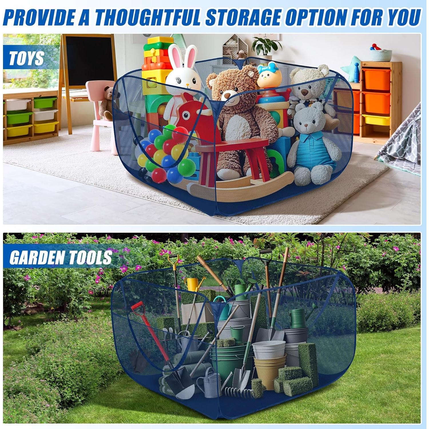 Contenedor de Almacenamiento Hahood para Juguetes de Piscina 119 cm